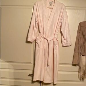 Cotton w Pockets Robe w Tie